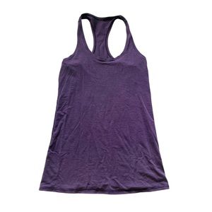 Lululemon Cool Racerback Dark Purple Tank Top
